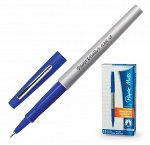 Ручка капиллярная PAPER MATE &quot;Flair UF&quot;, СИНЯЯ, корпус серый, линия письма 0,5 мм, S0901331