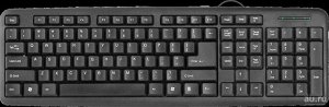 Клавиатура Кл-ра проводная HB-420 RU (черн.), USB, box-20 45420