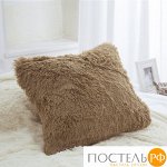 Декоративная подушки Taeppe Цвет: Табачный (45х45)