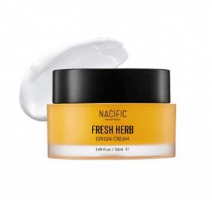 Nacific Fresh Herb Origin Cream Питательный крем с маслами Ши и бергамота, 50 мл