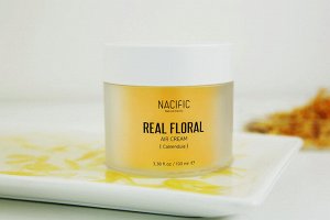 Nacific Real Floral Air Cream Calendula Лёгкий гель-крем с лепестками календулы|, 100 мл
