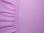 Трикотажная простынь на резинке Фиолетовый 90х200х25