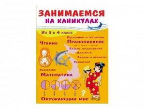 Из 3 в 4 класс. ЗАНИМАЕМСЯ НА КАНИКУЛАХ (ПОСТАВКА с 01.06) /Код 6753