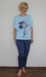 Костюм женский ; кулирка; 80% хлопок, 20% ПЭ