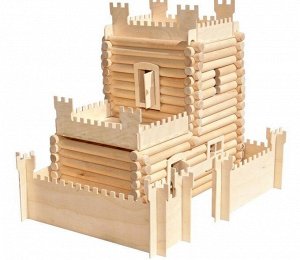 Конструктор деревянный набор "Крепость"