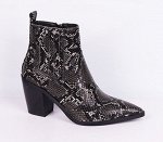 L0072-01-1 черный (Иск.кожа/Байка) Ботинки женские