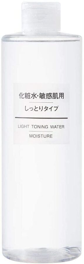 MUJI Light Toning Water Moisture For Sensitive Skin лосьон для сухой кожи лица, 200ml