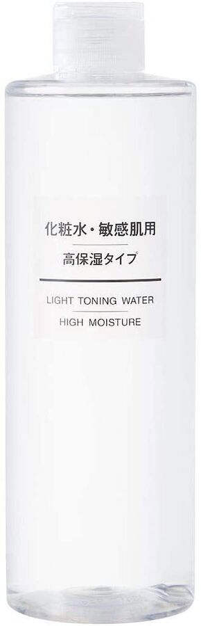 MUJI Light Toning Water High Moisture For Sensitive Skin лосьон для всех типов кожи, 200ml