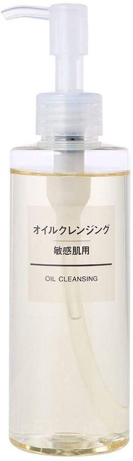 MUJI Oil Cleaning For Sensitive Skin масло для снятия макияжа,200g