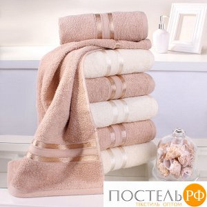 Полотенце для рук, DOME, Harmonika, Milk, Молочный, 30х50 см - 3 ШТУКИ + Beige, Бежевый, 30х50 см - 3 ШТУКИ