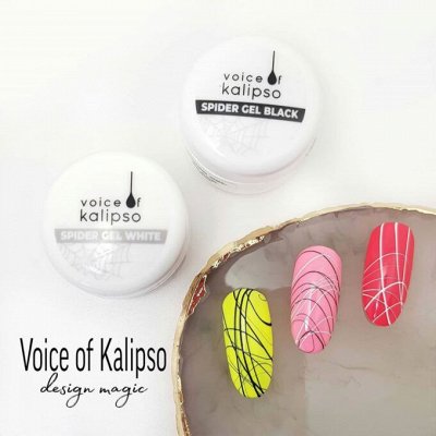 Voice Of Kalipso! Новое слово в ногтевой индустрии! Новинки — Гель-краски, гель-пасты, паутинка