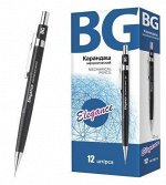 Авт. карандаш 0,5 мм &quot;ELEGANCE&quot; HB с ластиком 3933 BG