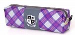 Пенал-косметичка 210х50х60 мм Soft Square &quot;School&quot; 2831 BG {Россия}