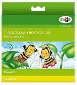 Пластилин восковой 12цв 147гр. &quot;Пчелка&quot; 280032 Гамма {Россия}
