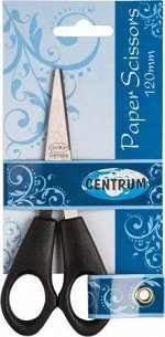 Ножницы 120 мм черные 80198 Centrum {Германия}