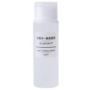 MUJI Light Toning Water Moisture For Sensitive Skin лосьон для жирной кожи , 50ml