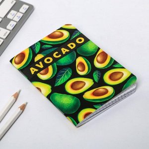 Блокнот А6 софт тач 32 л Avocado