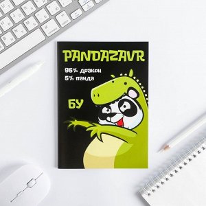 Блокнот А6, 12 листов "Pandazavr"