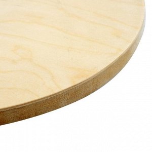 Планшет деревянный, круглый, диаметр 40 см, толщина 2 см, фанера