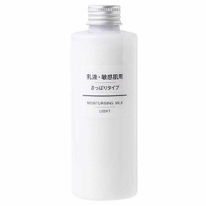 MUJI Moisturising Milk  Moisture Light For Sensitive Skin молочко для лица для жирной кожи, 200 ml