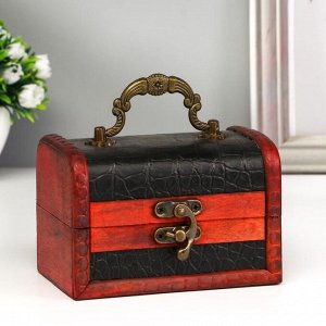 Шкатулка дерево "Лаконичность" 12,4х9х9 см
