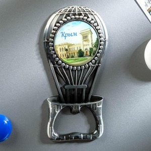СИМА-ЛЕНД Магнит-открывашка в форме воздушного шара «Крым. Ливадийский дворец»