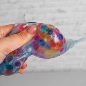 Мялка «Дельфин», с гидрогелем, цвета МИКС