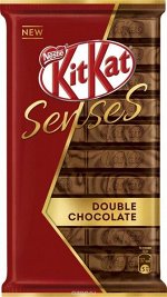 KitKat Senses Double Chocolate шоколад молочный и темный с хрустящей вафлей