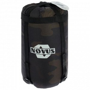Спальный мешок туристический Novus Camo, 225 x 80 x 55  см, 250 г/м2, 0 C   4420801