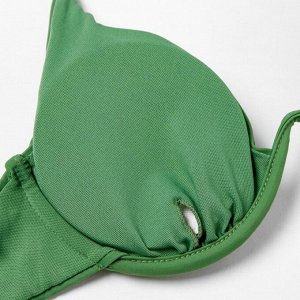 Купальник раздельный MINAKU Summer fashion, размер 42, цвет зелёный