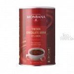 Орячий шоколад Monbana Шоколадное сокровище, банка 1 кг