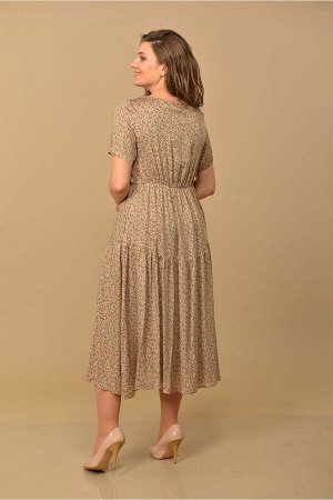 Платье Lady Style Classic 2016/1 бежевый