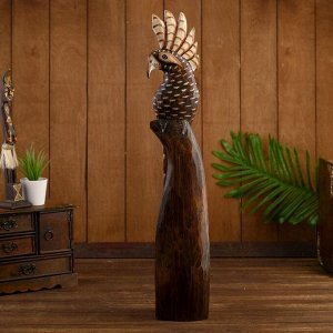 Сувенир дерево "Какаду Инка" 57х10х9 см