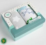 Набор пеленок Dino - 2 шт., 100% хлопок