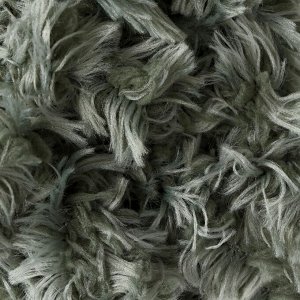 Пряжа "Puffy fur" 100% микрополиэстер 6м/100г  (6117 хаки)