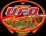 NISSIN U.F.O. Лапша якисоба с насыщенным соусом 128 г.