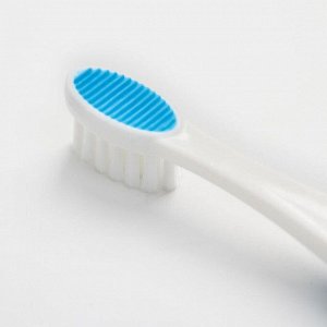 Зубная щётка детская, от 18 мес., цвет синий