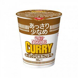 NISSIN CUP NOODLE CURRY Лапша с карри Лайт 70 г.
