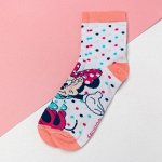Носки детские &quot;Конфетти&quot; Минни Маус, Дисней 16-18 см, 4-6 лет., 80% хл.,17% п/э, 3% эл.