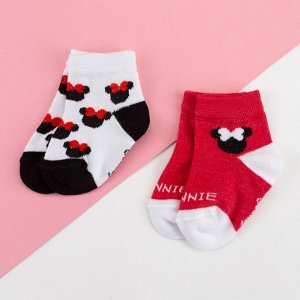 Носки детские Minnie Минни Маус, 2 пары, 10-12 см
