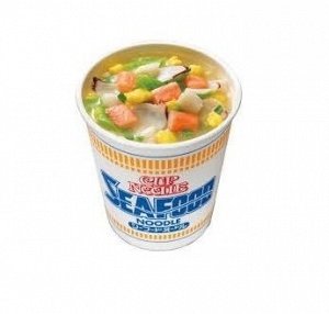 Суп-лапша NISSIN б/п с морепрепродуктами  75 гр.