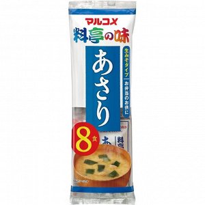 Мисо-суп Marukome Kabushiki с молюсками асари 152гр ( 8 порций)