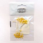 Тычинки для искусственных цветов &quot;Fiorico&quot; размер 1 мм, 85 шт., желтый