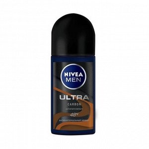 Део шарик мужской Ultra Carbon, Nivea, 50мл