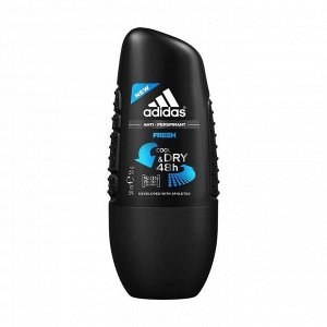 Антиперспирант-роликовый cool&dry fresh, adidas action 3 dry max, 50мл