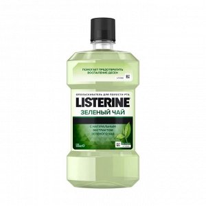 Ополаскиватель для рта зеленый чай, listerine, 500мл