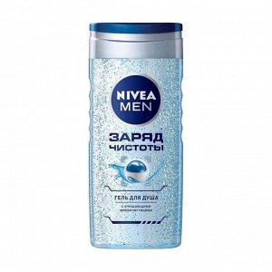 Гель для душа энергия чистоты для мужчин, nivea (нивея),250мл