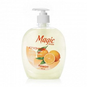 Мыло жидкое для рук лимон, magic boom, 520мл