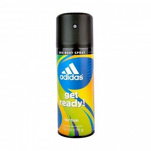 Дезодорант-спрей get ready, adidas, 150мл