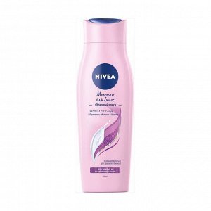 Шампунь-уход молочко для волос здоровый блеск, nivea, 250мл